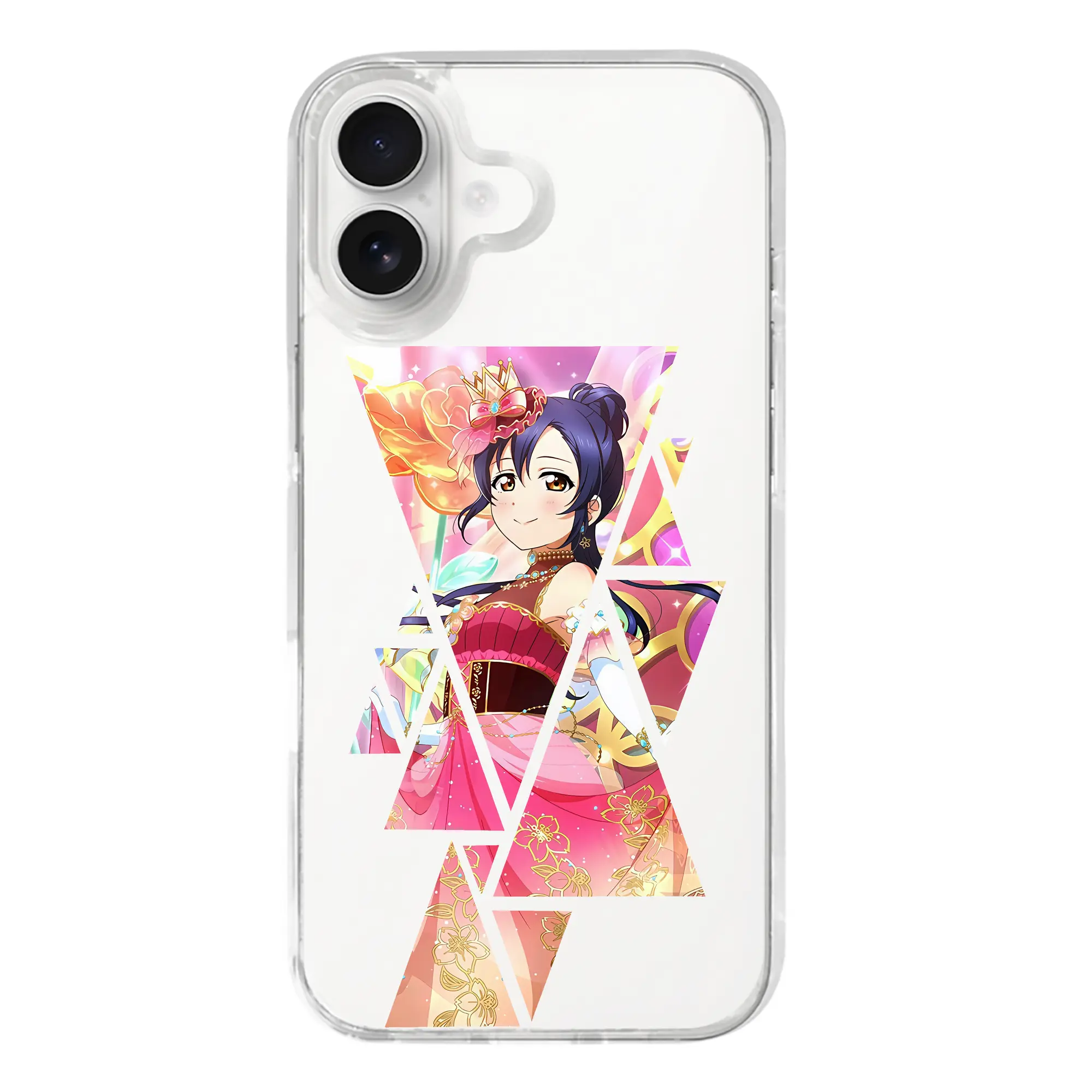 Love Live! グッズ,園田海未 - iPhone 17シリーズ 透明スマホケース – 薄型・耐衝撃・精密フィット保護カバー